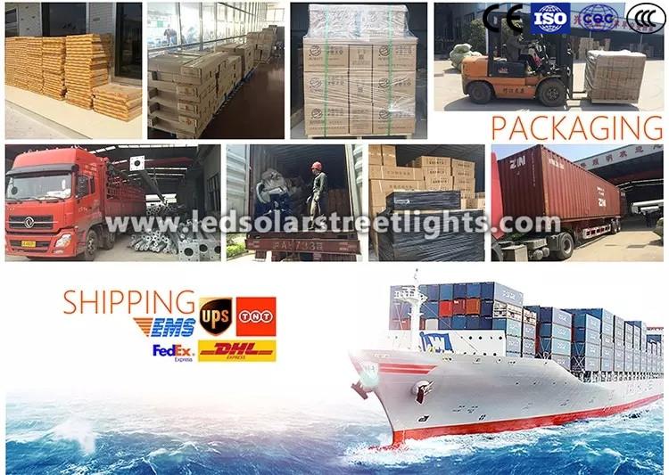 Deliver,Shipping and Serving of solar powered street lights residential